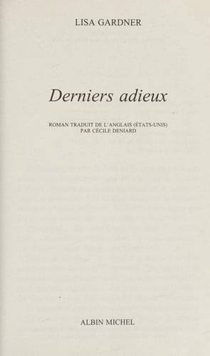 Derniers adieux